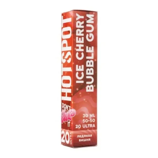 Жидкость HOTSPOT Chow Ultra Ice Cherry Bubble Gum 30 мл в Нижнем Новгороде