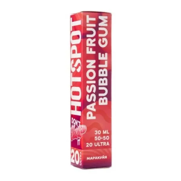 Жидкость HOTSPOT Chow Ultra Passion Fruit Bubble Gum 30 мл в Нижнем Новгороде