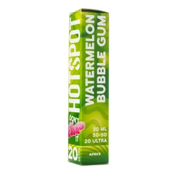 Жидкость HOTSPOT Chow Ultra Watermelon Bubble Gum 30 мл в Нижнем Новгороде