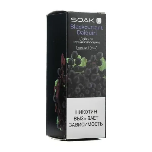 Жидкость SOAK L Blackcurrant Daiquiri 30 мл в Нижнем Новгороде