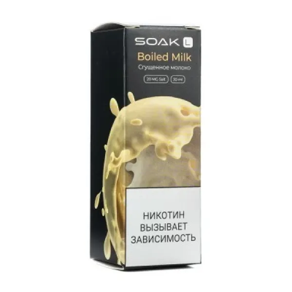 Жидкость SOAK L Boiled Milk 30 мл в Нижнем Новгороде