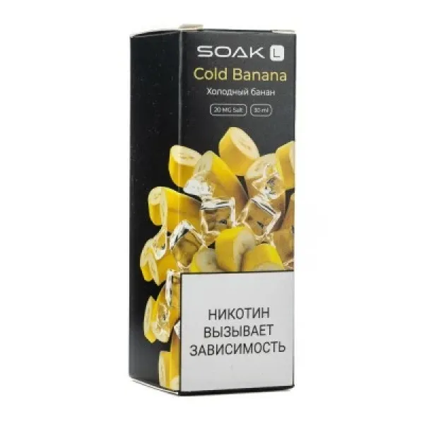 Жидкость SOAK L Cold Banana 30 мл в Нижнем Новгороде