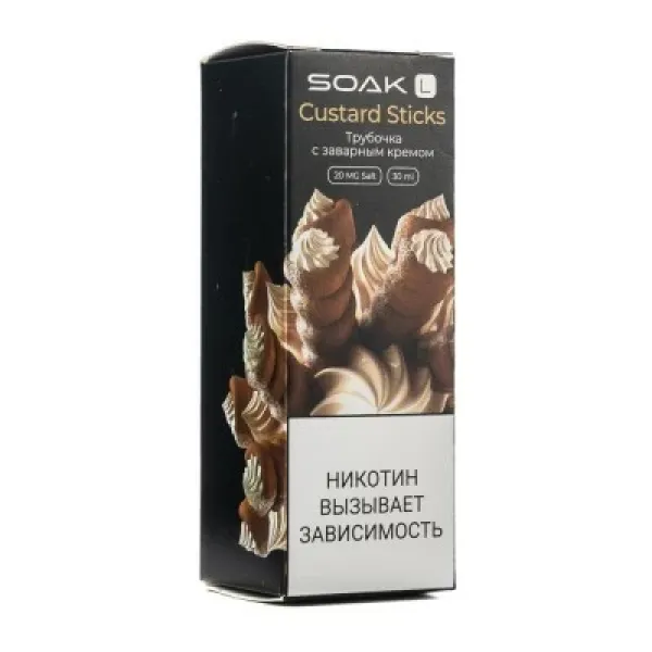Жидкость SOAK L Custard Sticks 30 мл в Нижнем Новгороде