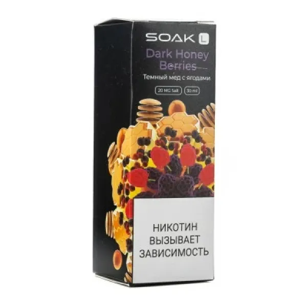Жидкость SOAK L Dark Honey Berries 30 мл в Нижнем Новгороде
