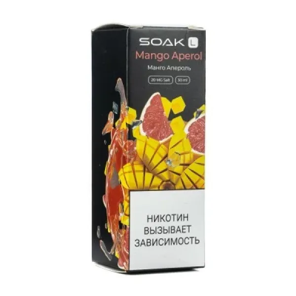 Жидкость SOAK L Mango Aperol 30 мл в Нижнем Новгороде