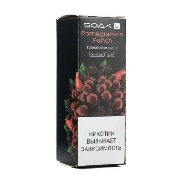Жидкость SOAK L Pomegranate Punch 30 мл в Нижнем Новгороде