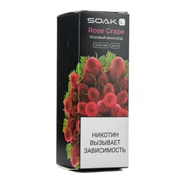 Жидкость SOAK L Rose Grape 30 мл в Нижнем Новгороде