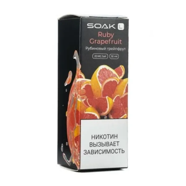 Жидкость SOAK L Ruby Grapefruit 30 мл в Нижнем Новгороде