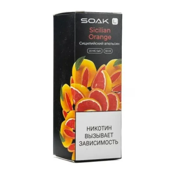 Жидкость SOAK L Sicilian Orange 30 мл в Нижнем Новгороде