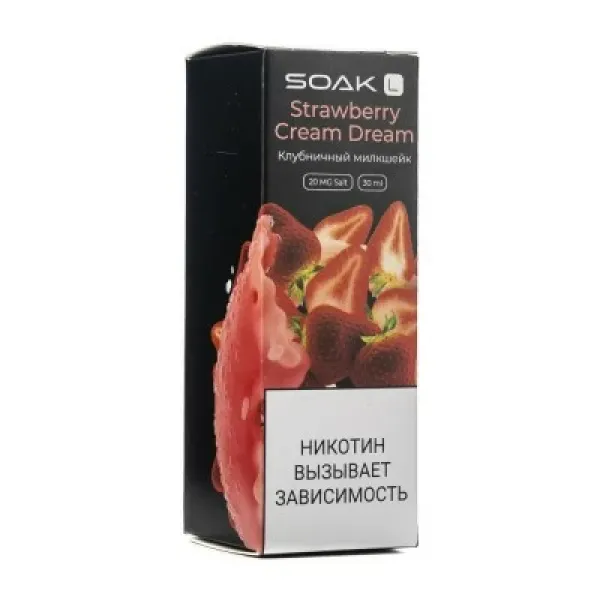 Жидкость SOAK L Strawberry Cream Dream 30 мл в Нижнем Новгороде