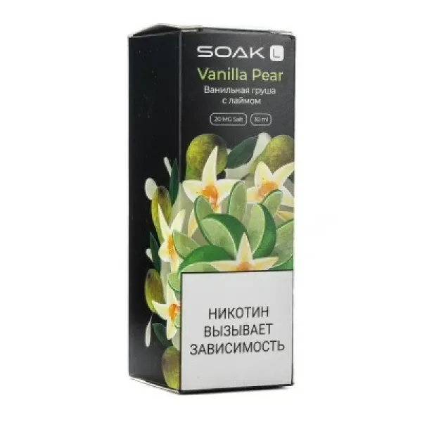 Жидкость SOAK L Vanilla Pear 30 мл в Нижнем Новгороде