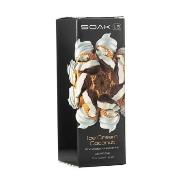 Жидкость SOAK LS Ice Cream Coconut 30 мл в Нижнем Новгороде