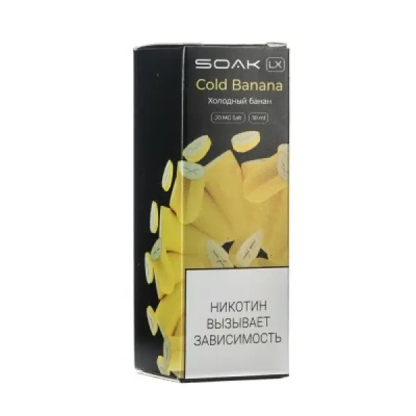 Жидкость SOAK LX Cold Banana 30 мл в Нижнем Новгороде