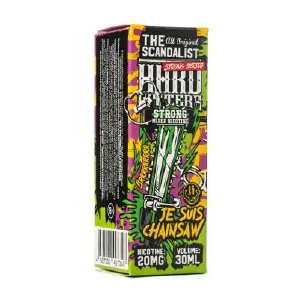Жидкость The Scandalist Strong Je Suis Chainsaw 30 мл в Нижнем Новгороде