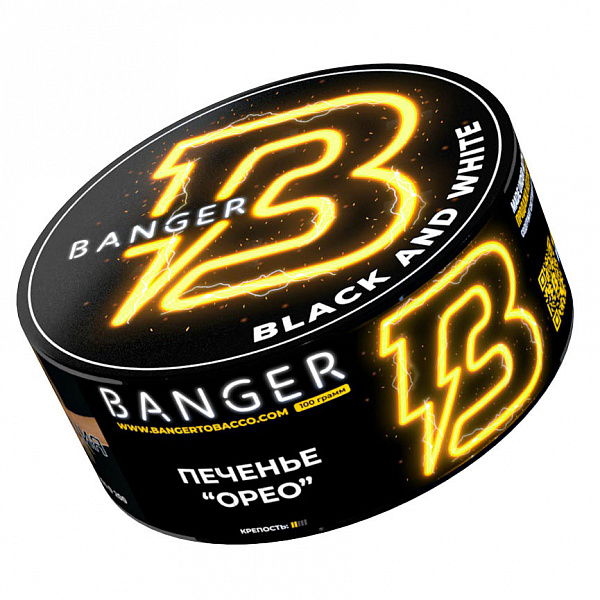 Табак Banger Black and white (Печенье орео) 100 гр в Нижнем Новгороде