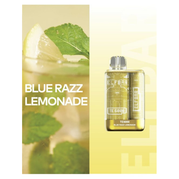 Elfbar TE5000 Blue Razz Lemonade, 5000 тяг в Нижнем Новгороде