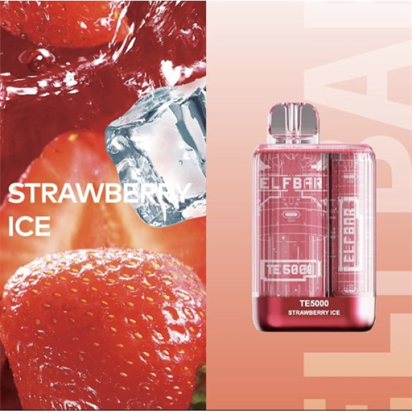 Elfbar TE5000 Strawberry Ice, 5000 тяг в Нижнем Новгороде