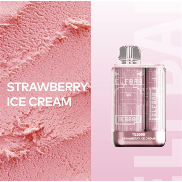 Elfbar TE5000 Strawberry Ice Cream, 5000 тяг в Нижнем Новгороде