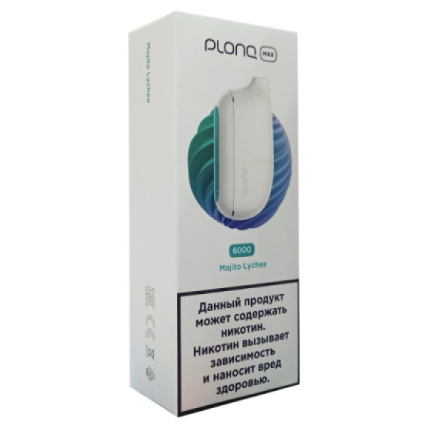 Plonq Max Mojito Lychee 6000 тяг в Нижнем Новгороде