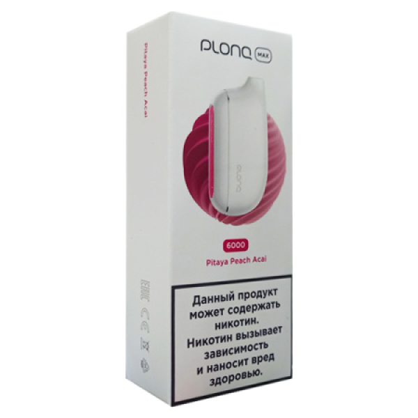 Plonq Max Pitaya Peach Acai 6000 тяг в Нижнем Новгороде