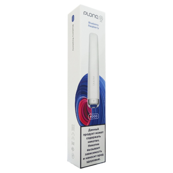 Plonq Plus Pro Blueberry Raspberry 4000 тяг в Нижнем Новгороде