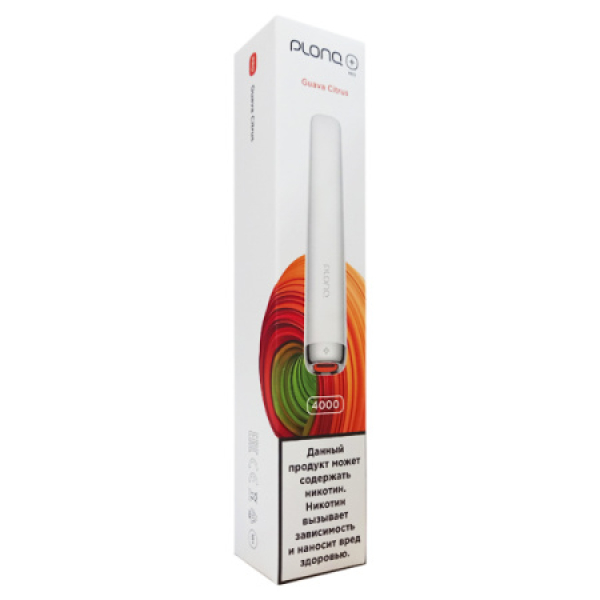 Plonq Plus Pro Guava Citrus 4000 тяг в Нижнем Новгороде
