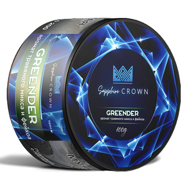 Табак SAPPHIRE CROWN GREENDER  100 грамм в Нижнем Новгороде