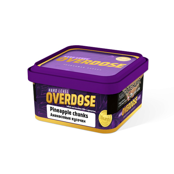 Табак OVERDOSE PINEAPPLE CHUNKS  200 грамм в Нижнем Новгороде