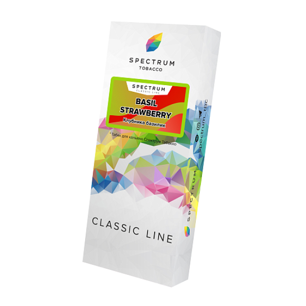 Табак SPECTRUM BASIL STRAWBERRY  100 грамм в Нижнем Новгороде