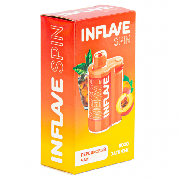 INFLAVE SPIN Персиковый чай (8000 затяжек) в Нижнем Новгороде