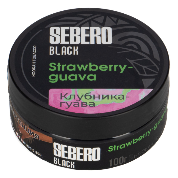 Табак Sebero Black Strawberry Guava  100 грамм в Нижнем Новгороде