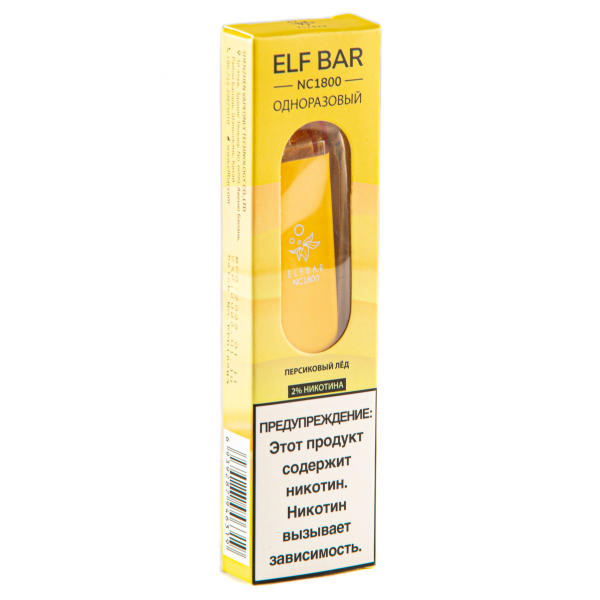 ELF BAR NC Peach Ice (1800 затяжек) 20 мг в Нижнем Новгороде