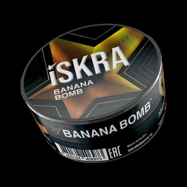 Табак ISKRA Вanana Bomb  25 грамм в Нижнем Новгороде