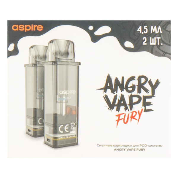 Картридж Brusko Angry Vapefury 4.5 мл (2шт) в Нижнем Новгороде