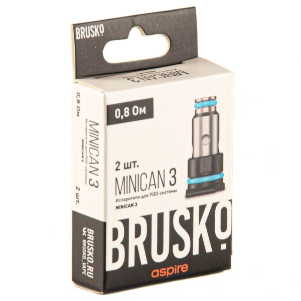 Испаритель Brusko Minican 3 (2шт.) 0.8 в Нижнем Новгороде
