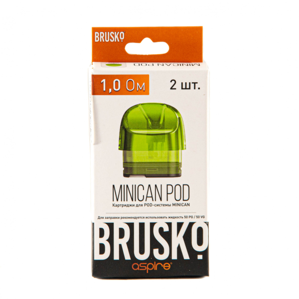 Картридж Brusko Minican зелёный (2шт.) 1,0 в Нижнем Новгороде