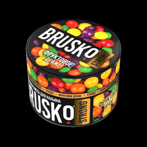 Смесь Brusko Strong фруктовое драже  50 гр в Нижнем Новгороде