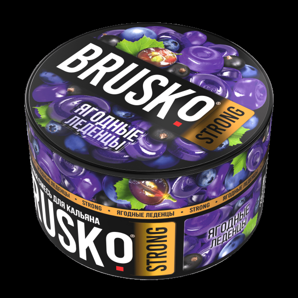 Смесь Brusko Strong ягодные леденцы  250 гр в Нижнем Новгороде