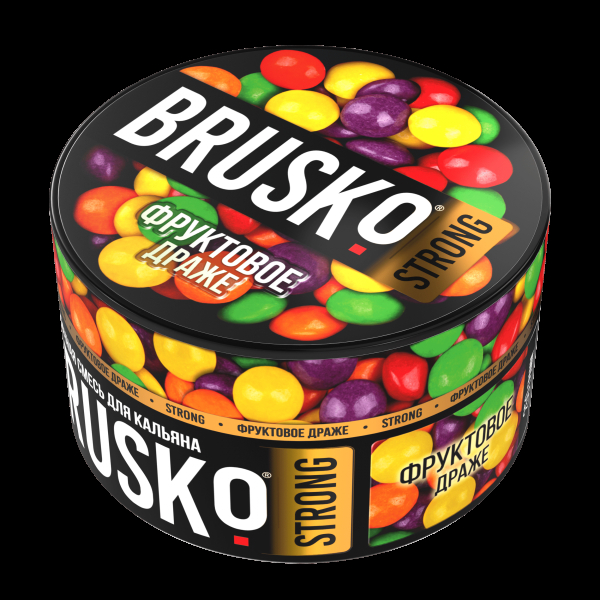 Смесь Brusko Strong фруктовое драже  250 гр в Нижнем Новгороде