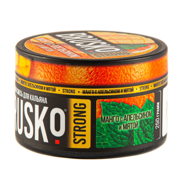 Смесь Brusko Strong манго с апельсином и мятой  250 гр в Нижнем Новгороде