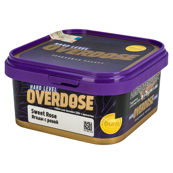 Табак Overdose Sweet Rose  200 грамм в Нижнем Новгороде