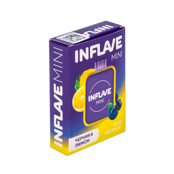Inflave Mini Черника Лимон (1000 Затяжек) в Нижнем Новгороде