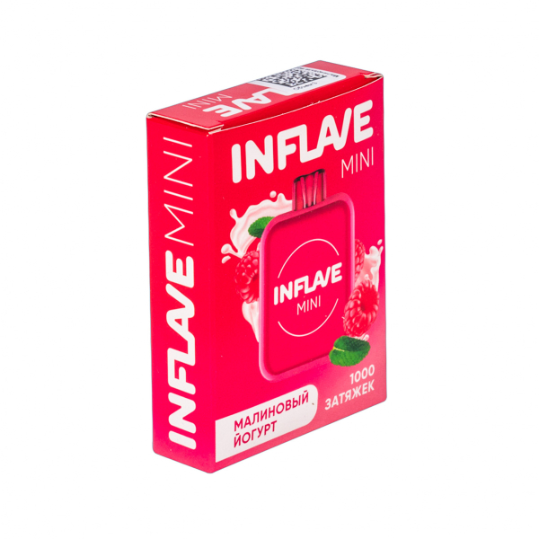 Inflave Mini Малиновый Йогурт (1000 Затяжек) в Нижнем Новгороде