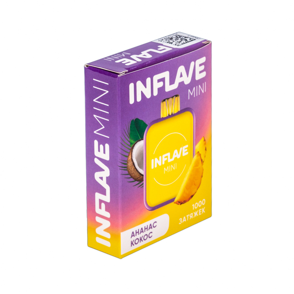 Inflave Mini Ананас Кокос (1000 Затяжек) в Нижнем Новгороде