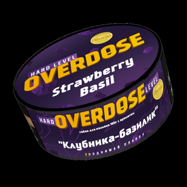 Табак Overdose Strawberry Basil  100 грамм в Нижнем Новгороде