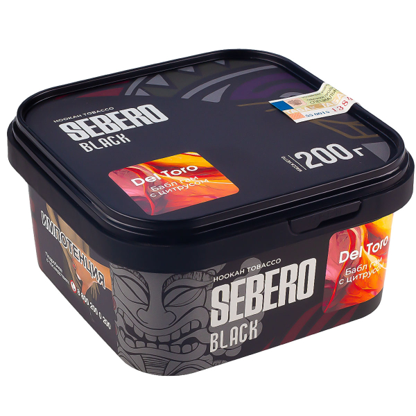 Табак Sebero Black Del Toro  200 грамм в Нижнем Новгороде