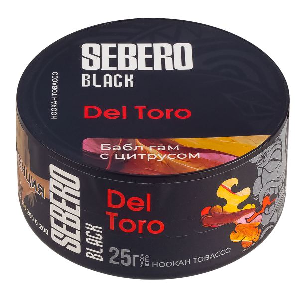 Табак Sebero Black Del Toro  25 грамм в Нижнем Новгороде