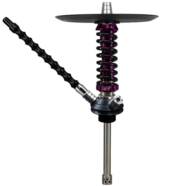 Кальян Mamay Custom Coilovers Micro Пурпурный Сплеш Черный  в Нижнем Новгороде