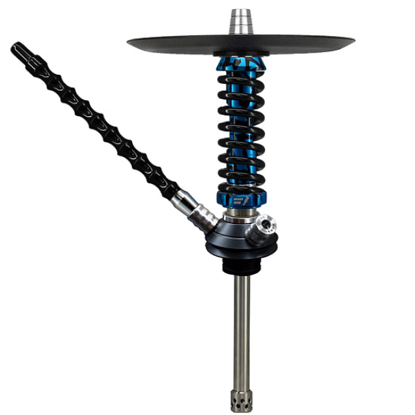 Кальян Mamay Custom Coilovers Micro Синий Сплеш Черный  в Нижнем Новгороде