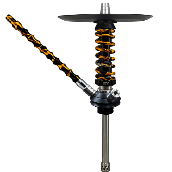 Кальян Mamay Custom Coilovers Micro Черный-Gold Сплеш  в Нижнем Новгороде